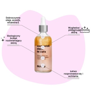 AUNA Champagne Body Oil with Eco-Cream 100 ml