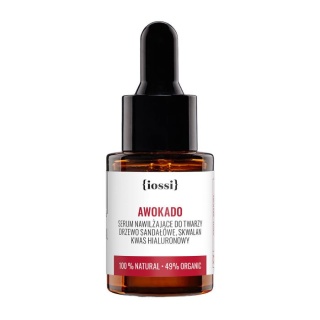 IOSSI Awokado Serum nawilżająco-wygładzające z kwasem hialuronowym 10 ml