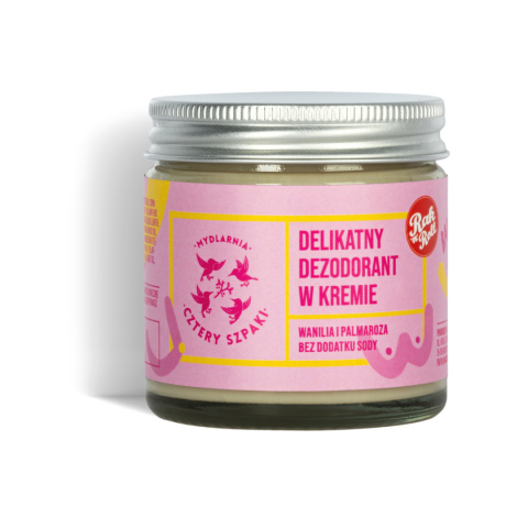 MYDLARNIA CZTERY SZPAKI Gentle Cream Deodorant Examine Yourself 60 ml