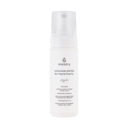 MOISTRY Owocowa pianka do mycia twarzy 175 ml