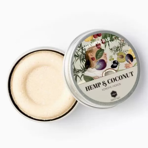 HERBS&HYDRO Szampon w kostce Kokos
