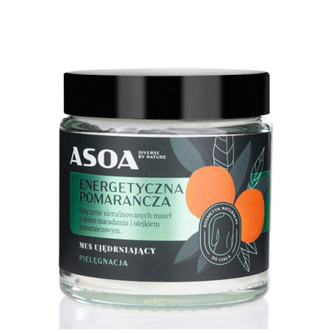 ASOA Mus do ciała energetyczna pomarańcza 120 ml