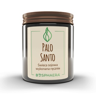 BOSPHAERA Świeca sojowa PALO SANTO 190 g
