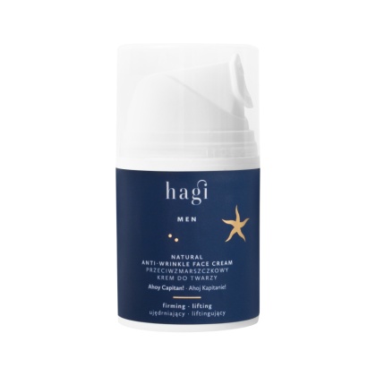HAGI Naturalny krem przeciwzmarszczkowy AHOJ KAPITANIE 50 ml
