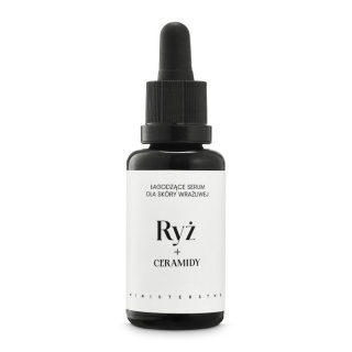 Łagodzące serum do twarzy Ryż + Ceramidy MINISTERSTWO DOBREGO MYDŁA 30 ml