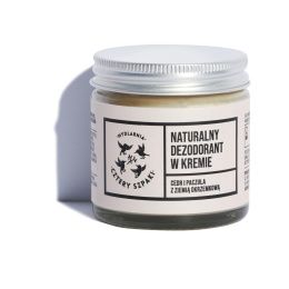MYDLARNIA CZTERY SZPAKI Naturalny dezodorant w kremie - Cedr i Paczula 60 ml