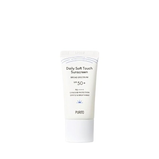 Сонцезахисний крем Purito Daily Soft Touch SPF 50+ PA++++, щоденний сонцезахисний крем з керамідами, 15 мл