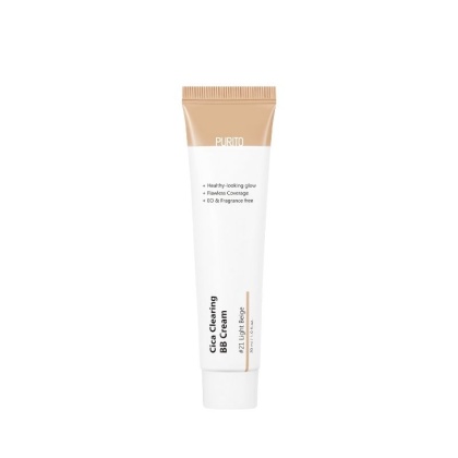 Purito Regenerating BB Cream with Centella Asiatica, LIGHT BEIGE 30 ml
