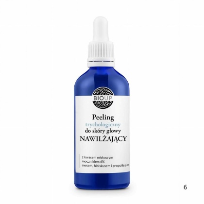 BIOUP Peeling trychologiczny do skóry głowy NAWILŻAJĄCY z hibiskusem i mocznikiem 6% 100 ml