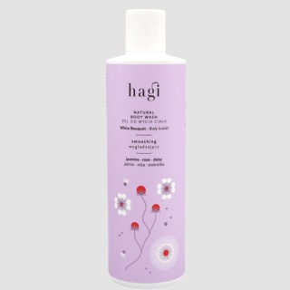 HAGI Wygładzający żel do mycia ciała Biały Bukiet 300 ml
