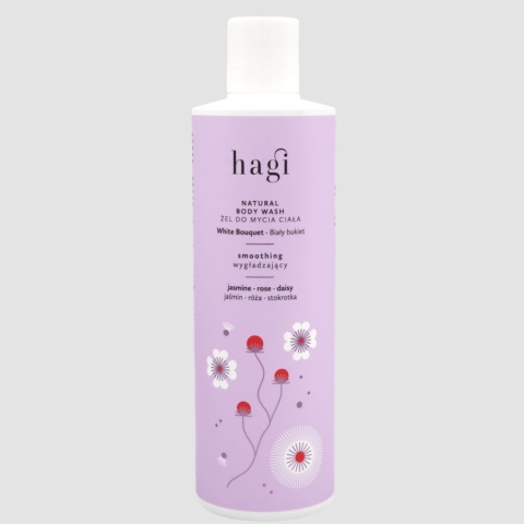 HAGI Wygładzający żel do mycia ciała Biały Bukiet 300 ml