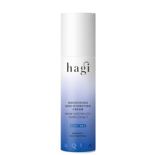 HAGI AQUA ZONE Odżywczo-nawilżający krem z ceramidami na noc 50 ml