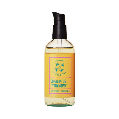 MYDLARNIA CZTERY SZPAKI Eucalyptus Lemon - супер-легка олія для тіла