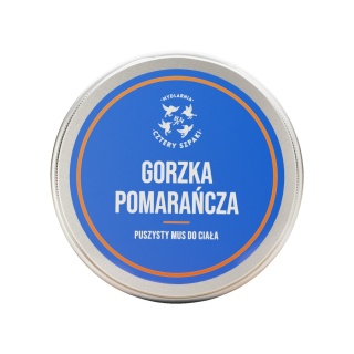 MYDLARNIA CZTERY SZPAKI Gorzka Pomarańcza - puszysty mus do ciała