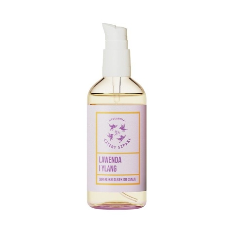 MYDLARNIA CZTERY SZPAKI Superlekki olejek do ciała Lawenda + Ylang 100 ml