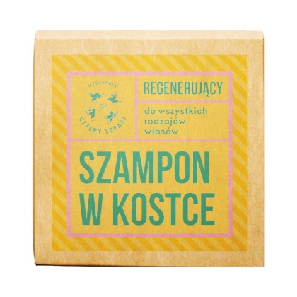 MYDLARNIA CZTERY SZPAKI Szampon w kostce Regenerujący 75 g