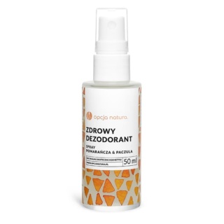 Opcja Natura Zdrowy dezodorant SPRAY pomarańcza & paczula 50 ml