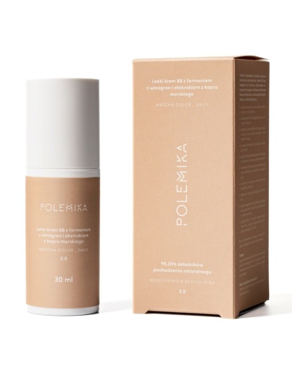 MATCHA CARE POLEMICS COLOR_DAILY Light revitalizing BB cream SHADE 2.0