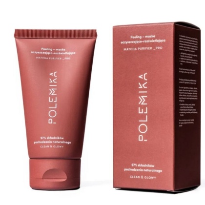 POLEMIKA Peeling maska oczyszczająco - rozświetlająca do twarzy 75 ml