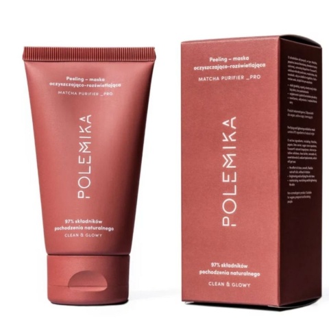 POLEMIKA Peeling maska oczyszczająco - rozświetlająca do twarzy 75 ml