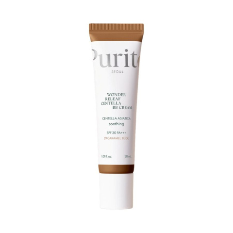 PURITO SEOUL Regenerujący krem BB z wąkrotą azjatycką SPF 30 PA+++, 30 ml Caramel Beige