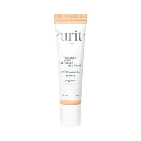 PURITO SEOUL Regenerujący krem BB z wąkrotą azjatycką SPF 30 PA+++, 30 ml NEUTRAL IVORY