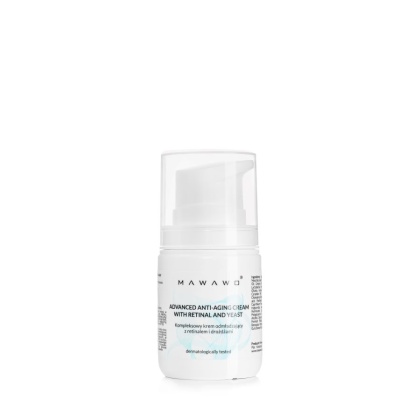MAWAWO Krem odmładzający z retinalem 0,05% i drożdżami 50 ml