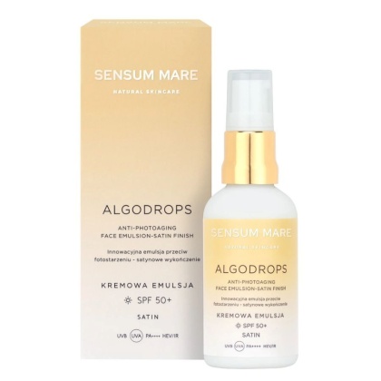 SENSUM MARE Інноваційний лосьйон проти фотостаріння - атласний фініш SPF 50+ ALGODROPS