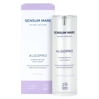 SENSUM MARE Регенеруюча та коригуюча сироватка зі стабільним ретиналелем 0,16% ALGOPRO