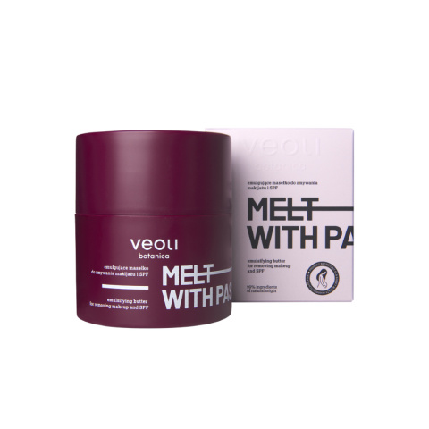 Veoli botanica Emulgujące masełko do zmywania makijażu i SPF MELT WITH PASSION 40 g