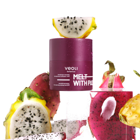 Veoli botanica Emulgujące masełko do zmywania makijażu i SPF MELT WITH PASSION 40 g