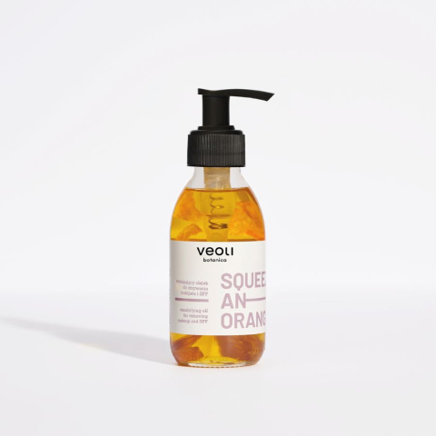 Veoli botanica Emulsifying Make-up Remover Oil and SPF SQUEEZE AN ORANGE
