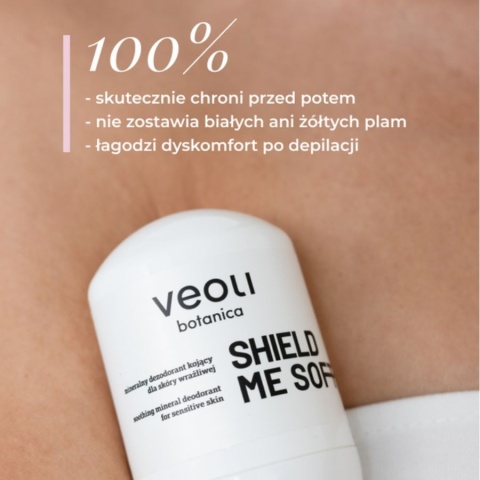 Veoli botanica Mineralny dezodorant kojący dla skóry wrażliwej SHIELD ME SOFTLY