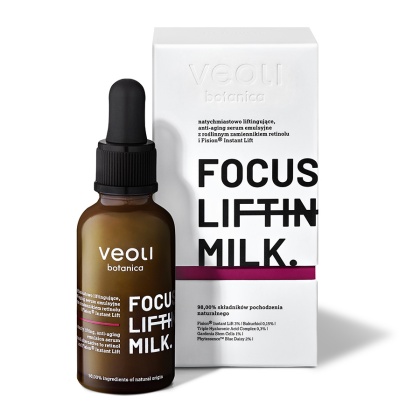 Veoli botanica Natychmiastowo liftingujące, anti-aging serum emulsyjne FOCUS LIFTING MILK 30 ml