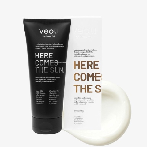 Лосьйон для тіла Veoli botanica HERE COMES THE SUN Smoothing & Bronzing Body Lotion 200 мл