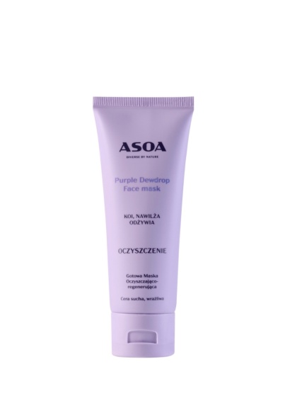 ASOA Maseczka Do Twarzy – Purple Dewdrop 75 ml