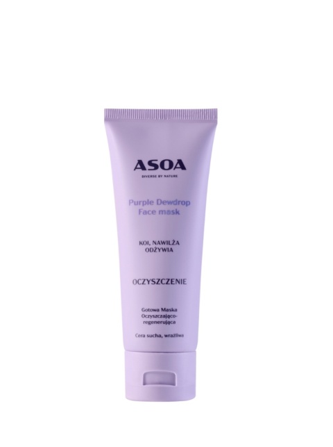 ASOA Maseczka Do Twarzy – Purple Dewdrop 75 ml