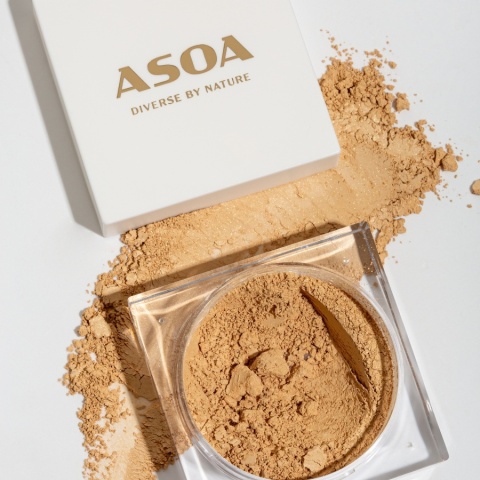 ASOA Podkład mineralny kryjący sypki VANILA