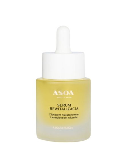 ASOA Serum Rewitalizacja z Kwasem Hialuronowym 30 ml