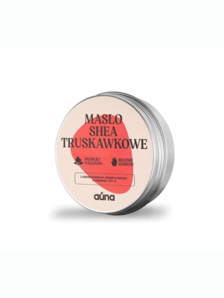 Masło shea truskawkowe 60 ml z olejem truskawkowym i wit. E