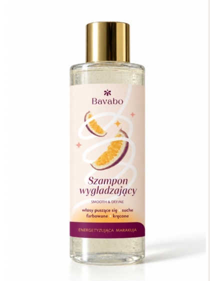 BABO Szampon wygładzający | włosy kręcone, zniszczone, suche, rozjaśniane 200ml