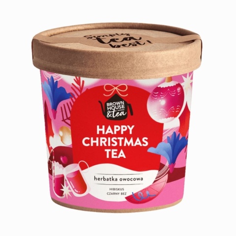 BROWN HOUSE&TEA Happy Christmas Tea – Christmas infusion with hibiscus