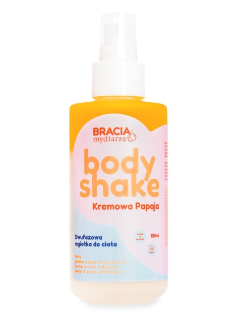 Bracia Mydlarze Kremowa Papaja | mgiełka do ciała 125ml