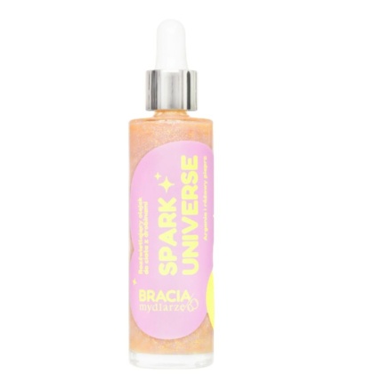 Bracia Mydlarze SPARK UNIVERSE rozświetlający olejek do ciała z drobinami 50ml
