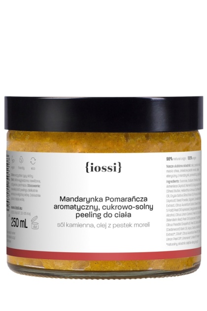 IOSSI Peeling do ciała cukrowo-solny MANDARYNKA POMARAŃCZA 250 ml