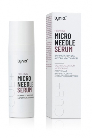 Lynia Ujędrniające serum mikroigłowe z peptydami biomimetycznymi i egzopolisacharydami