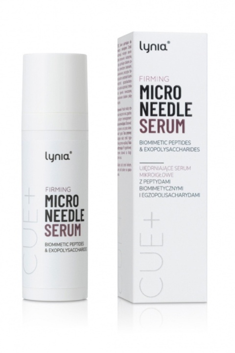 Lynia Ujędrniające serum mikroigłowe z peptydami biomimetycznymi i egzopolisacharydami