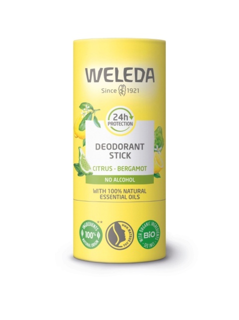 WELEDA Dezodorant w sztyfcie cytryna-bergamotka