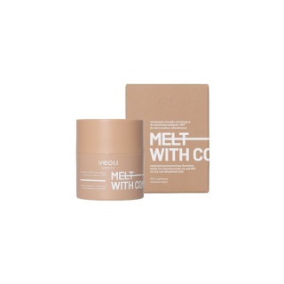 Veoli botanica Emulgujące masełko nawilżające do zmywania makijażu i SPF do skóry suchej i odwodnionej MELT WITH COMFORT