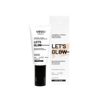 Veoli botanica Brightening & Moisturizing BB Cream for Dry & Normal Skin 2.0 W Vanilla LET'S GLOW